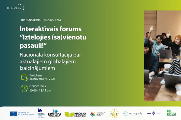 Nacionālā konsultācija par aktuālajiem globālajiem izaicinājumiem